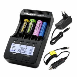 Cargador LiitoKala Lii-500 para baterías 18650/21700