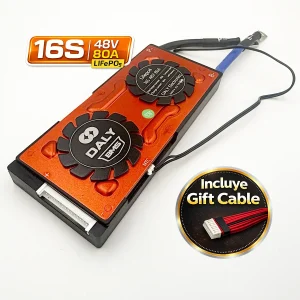 BMS DALY 16S 48V 80A para baterías LiFePO4