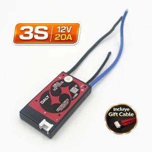 BMS DALY 3S 12V 20A para baterías Li-ion