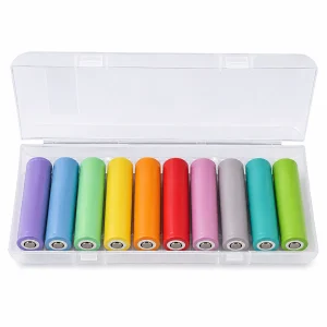 Caja porta baterías 18650 para 10 celdas